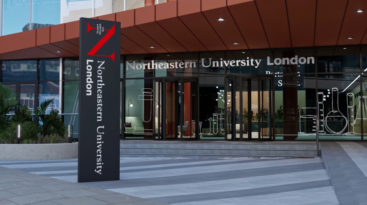 Northeastern University London building.